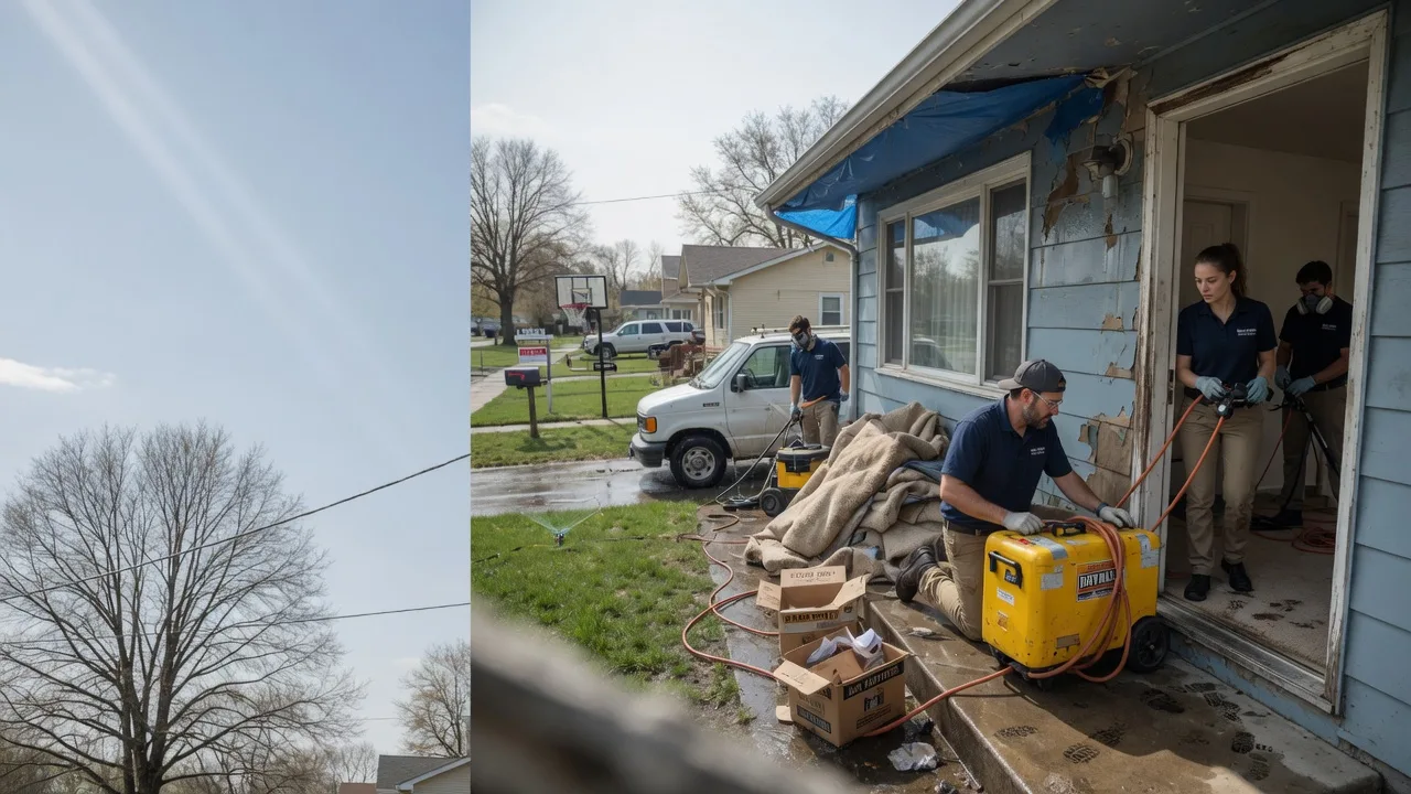 Basement Flood Cleanup in Sandusky, MI near me